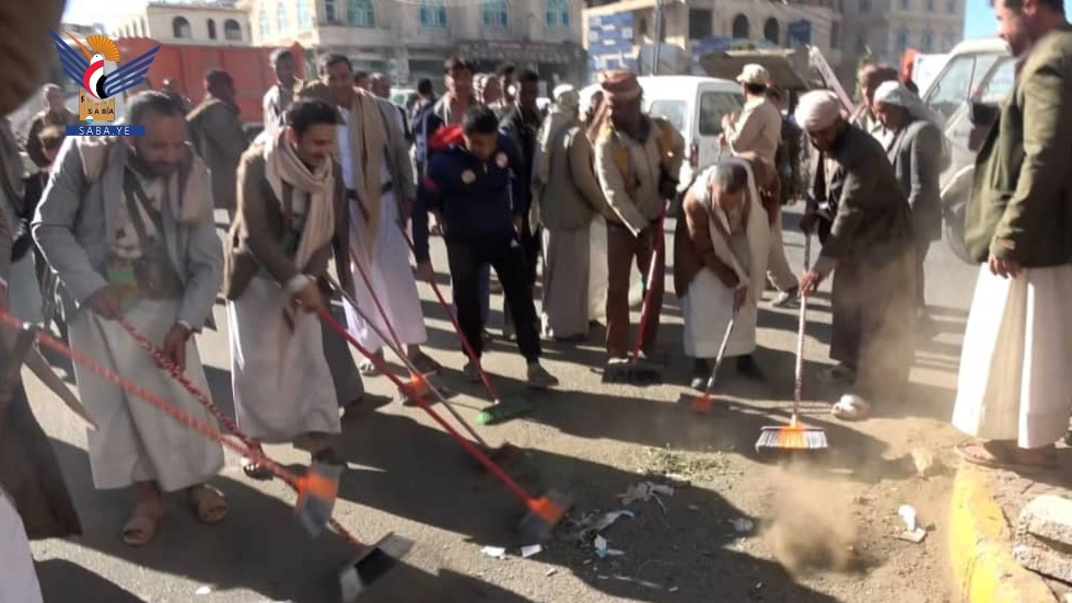 عمران تدشن حملة نظافة شاملة 