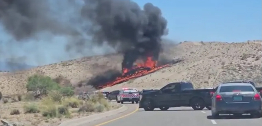 تحطم مقاتلة أمريكية من طراز (F35) في ولاية نيومكسيكو