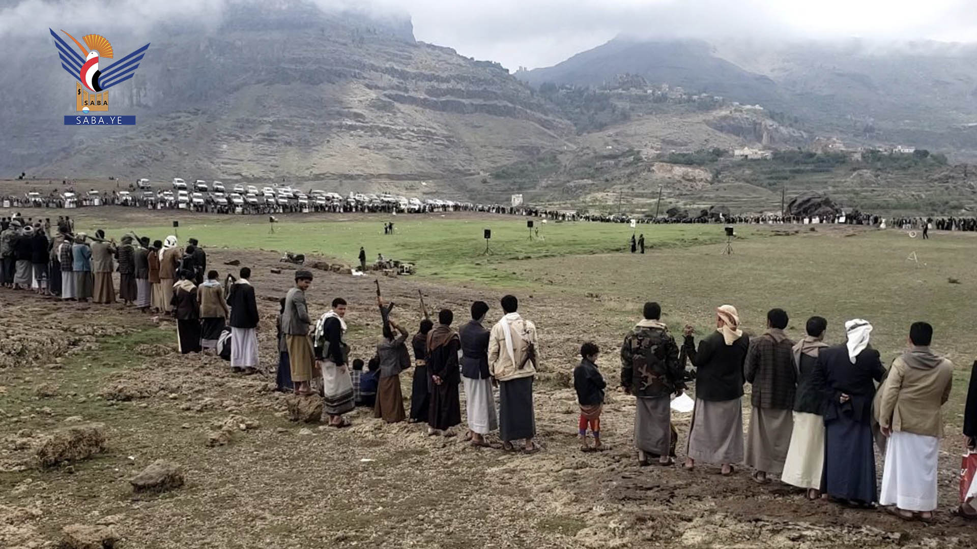 وقفة قبلية بالحيمة الداخلية لإعلان الجهوزية وتأييد وثيقة الشرف القبلي