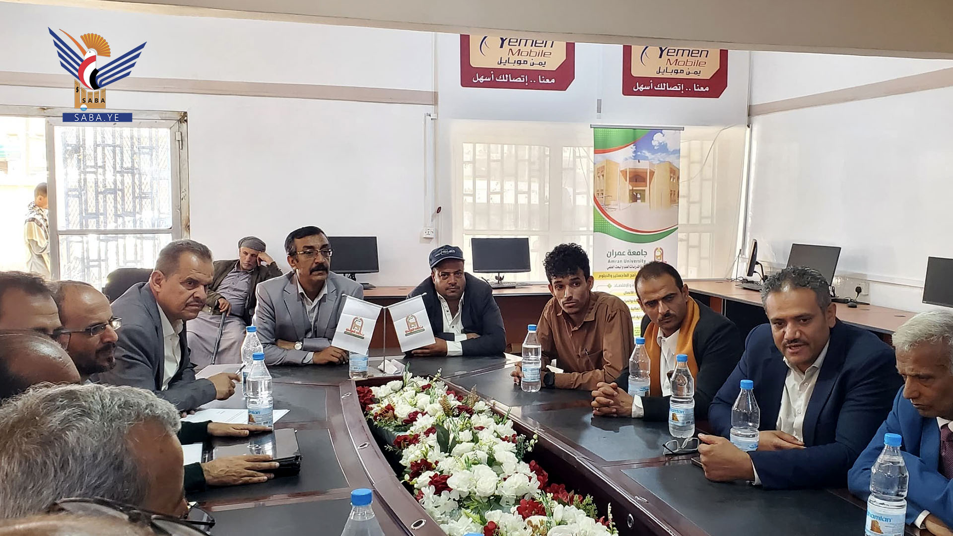 مناقشة استكمال البنية التحتية الخاصة بكلية الزراعة وعلوم الأغذية بعمران ​