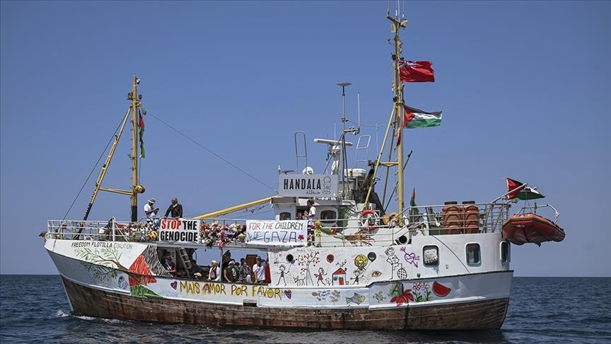 "المجاهدين" تدين اعتداء العدو الصهيوني على سفينة "حنظلة"