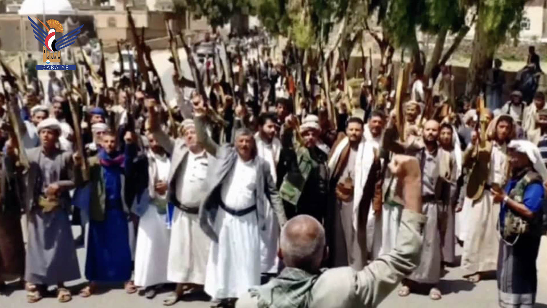 المحويت.. قبائل شبام كوكبان تؤكد الجهوزية لمواجهة العدو الأمريكي الصهيوني