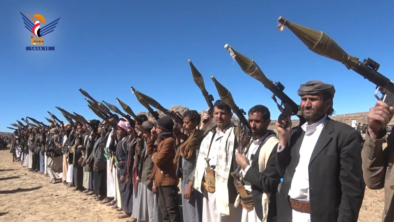 عمران .. قبائل ثلاء تعلن في لقاء قبلي مسلح النفير العام والجهوزية لمواجهة الأعداء