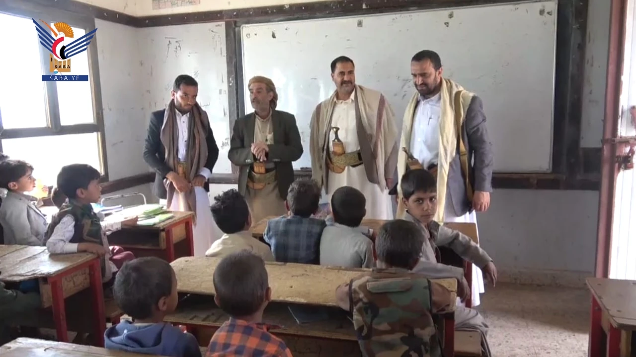 تفقد أنشطة الدورات الصيفية في مديرية بلاد الروس بمحافظة صنعاء