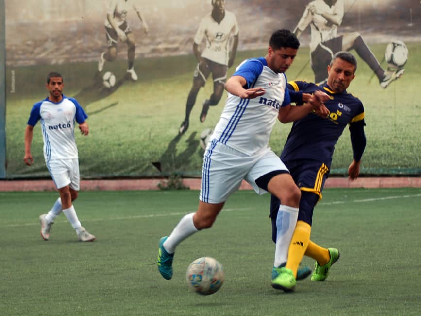 كاك بنك يتصدر المجموعة الأولى لبطولة الشركات لكرة القدم