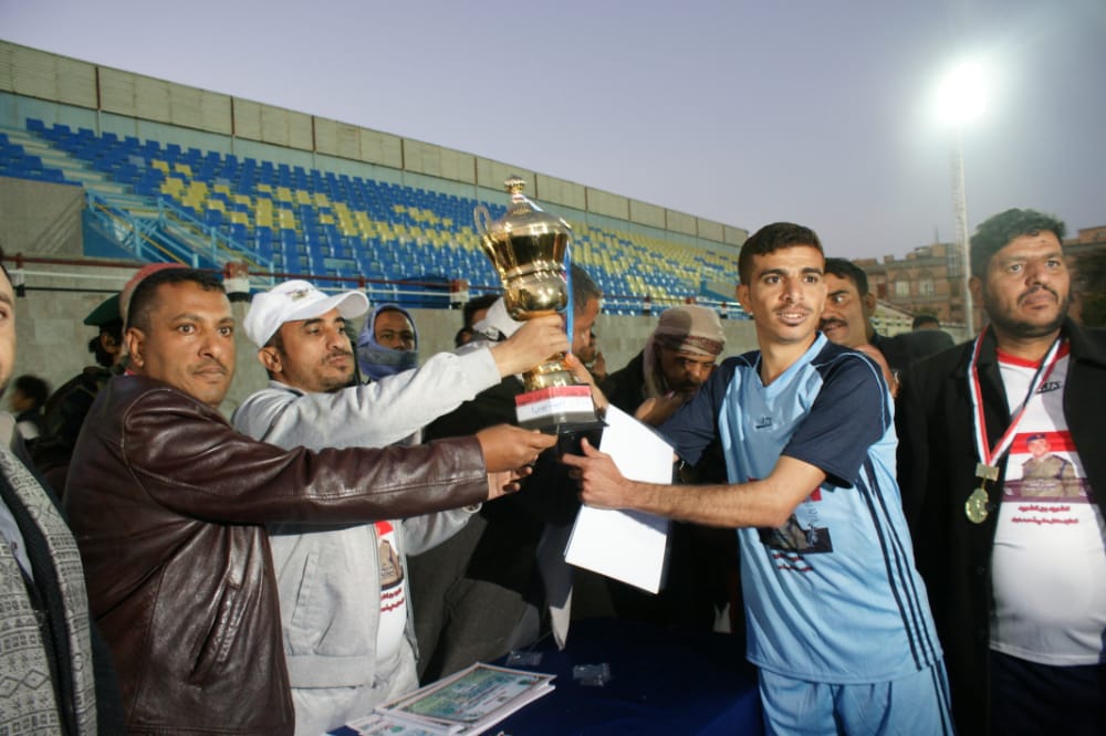 تتويج ملكي بيت بوس ببطولة الشهيد عادل نجاد بمحافظة صنعاء