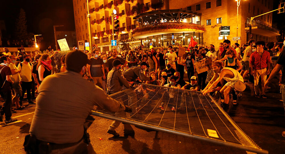 إستمرار الإحتجاجات المطالبة برحيل نتنياهو للأسبوع الـ28 على التوالي