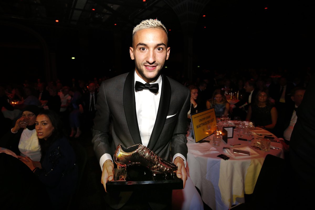 الحذاء الذهبي الهولندي من نصيب المغربي زياش