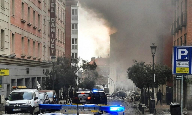 قتيلان في انفجار بالعاصمة الاسبانية