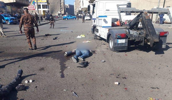 الداخلية العراقية : التفجير في السوق الشعبية وسط بغداد يحمل بصمات تنظيم (داعش)