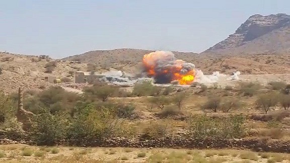 صعدة: استشهاد مواطنين اثنين بقصف صاروخي ومدفعي سعودي على مديرية شدا