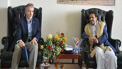 نائب وزير الخارجية يلتقي مدير مكتب إدارة الأمن التابعة للأمم المتحدة
