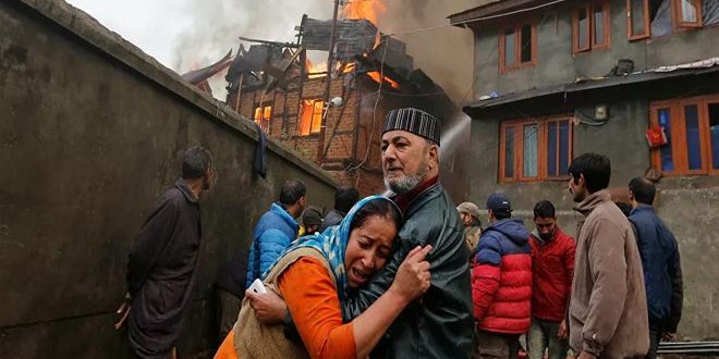 مقتل 16 من مرضى كورونا جراء اندلاع حريق في مستشفى بالهند