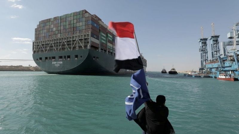 محكمة مصرية ترفض الطعن المقدم من شركة “إيفرغرين” لإلغاء التحفظ على سفينتها