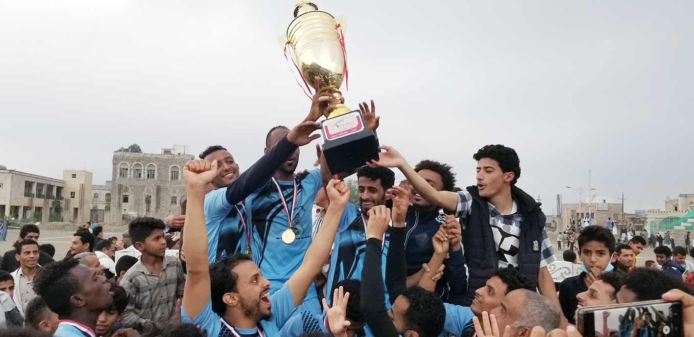 فريق الشهيد ابو حمزة يحرز لقب بطولة الشهيد الصماد للقدم بحجة