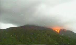 السلطات اليابانية ترفع مستوى التحذير بعد ثوران بركان في جزيرة سوانوز