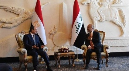السيسي يصل بغداد في أول زيارة لرئيس مصري للعراق منذ 3 عقود