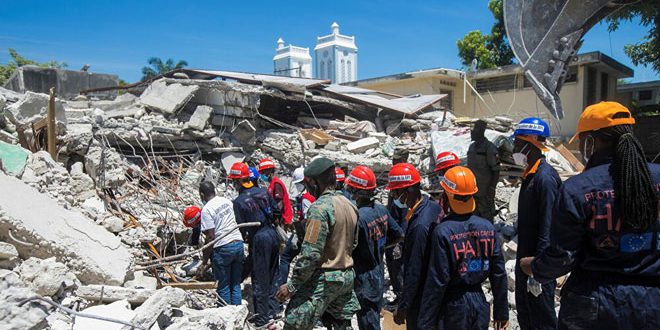 ارتفاع عدد ضحايا زلزال هايتي إلى 1419 قتيلاً