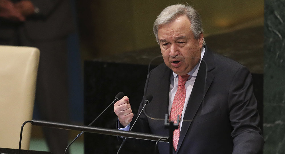 غوتيريش: السلام هو الطريق الوحيد لمستقبل مستدام