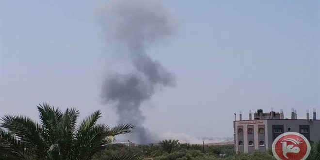 طيران الاحتلال الإسرائيلي يعتدي على البريج وسط قطاع غزة طيران الاحتلال الإسرائيلي يعتدي على البريج وسط قطاع غزة