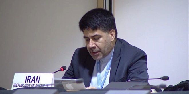 إيران تدعو الأمم المتحدة لاتخاذ إجراءات عاجلة تنهي جرائم الكيان الصهيوني ضد الشعب الفلسطيني