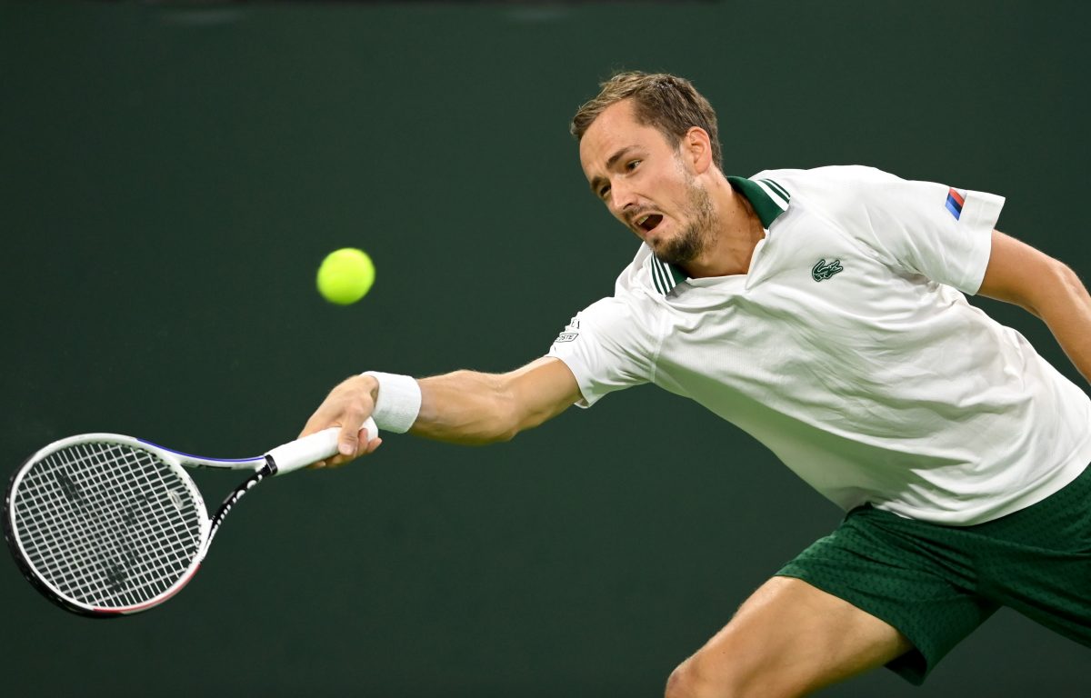 دورة إنديان ويلز: تأهل مدفيديف للدور الثالث في بطولة أميركا للتنس