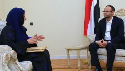 رئيس المجلس السياسي الأعلى يلتقي وزيرة حقوق الإنسان