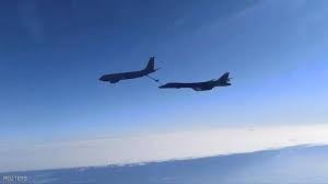 مقاتلات بريطانية تحلق بالقرب من قاذفتين روسيتين استراتيجيتين