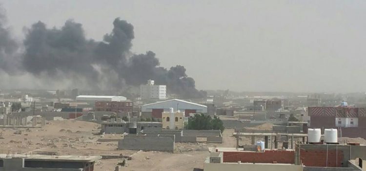 الحديدة … طيران العدوان يقصف مديرية التحيتا