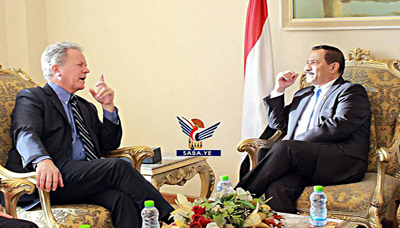 وزير الخارجية يلتقي المدير التنفيذي لبرنامج الأغذية العالمي
