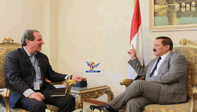 وزير الخارجية يلتقي القائم بأعمال الممثل المقيم لمنظمة الهجرة الدولية