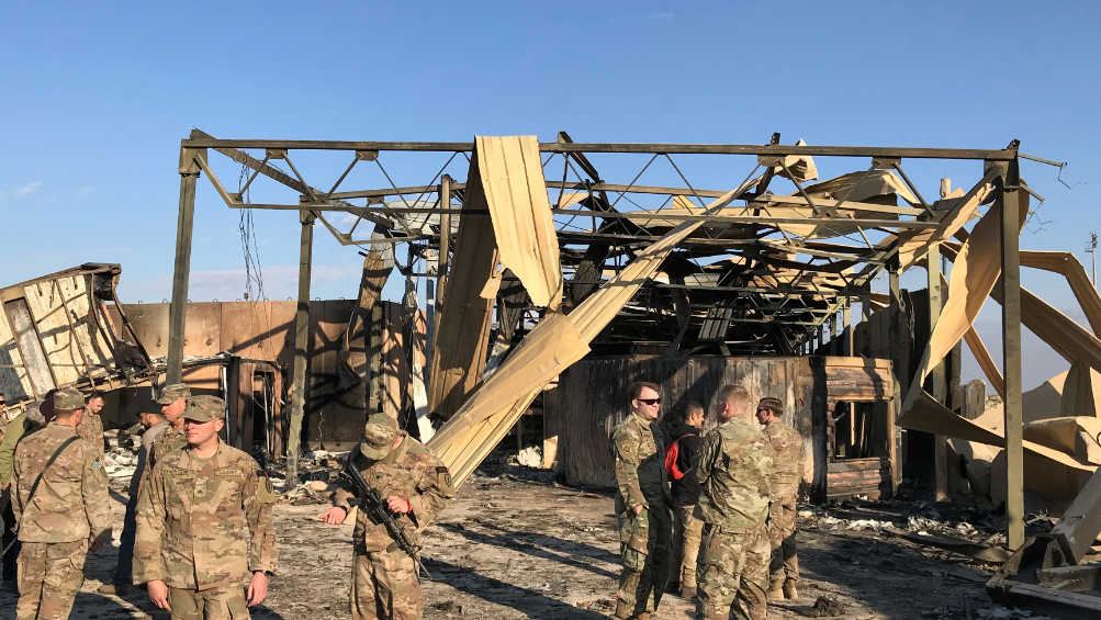 هجوم صاروخي يستهدف قاعدة عسكرية أمريكية في بغداد