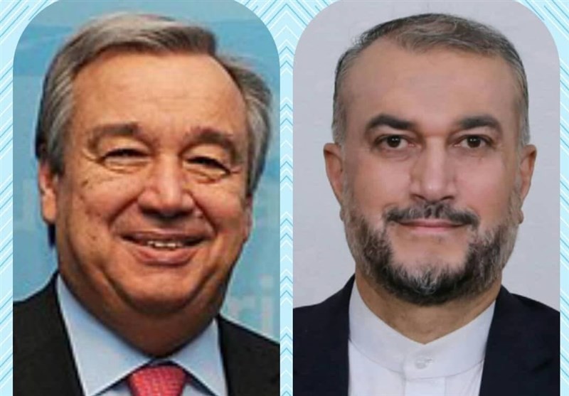 عبداللهيان يدعو الأمم المتحدة للعب دور أكبر في إنهاء الحصار الإنساني ووقف القصف على اليمن