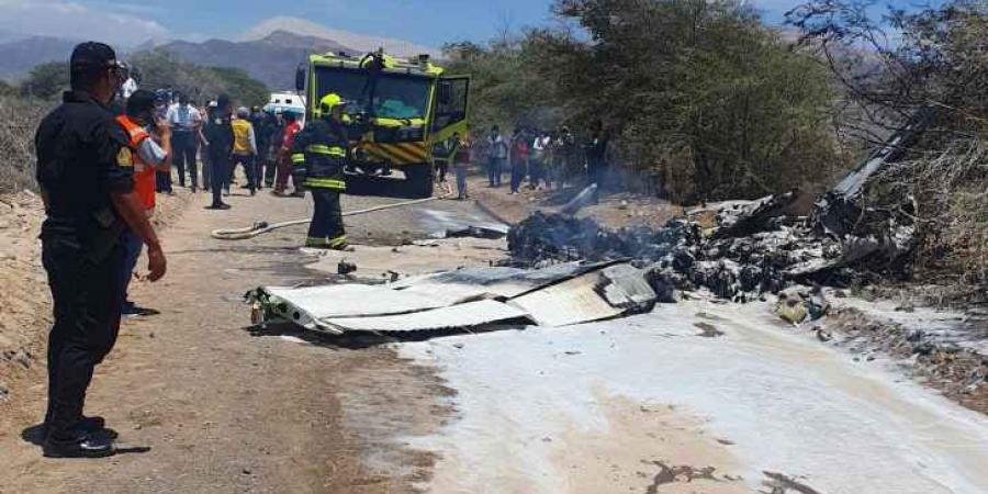 مصرع 7 أشخاص جراء تحطم طائرة في البيرو