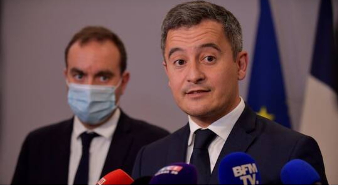 وزير الداخلية الفرنسي يعلن تعرض دورية للشرطة للتهديد من قبل رجل مسلح