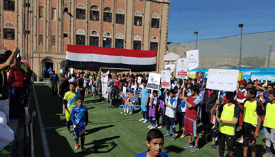 انطلاق دوري لكرة القدم بمديرية السبعين بأمانة العاصمة