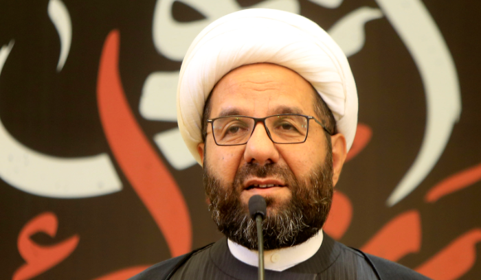 الشيخ دعموش: لبنان لن يكون جزءا من حركة التطبيع وسيتصدى لمحاولات ابتزازه