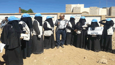 القائم بأعمال رئيس هيئة حماية البيئة يطلع على نشاط فرق التوعية في بني حشيش