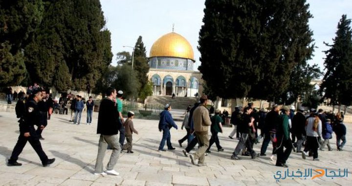 عشرات المستوطنين يدنسون الأقصى المبارك