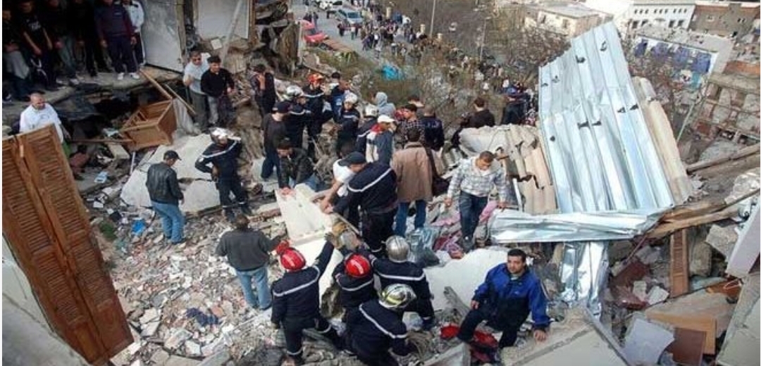 مقتل تسعة أشخاص في الجزائر بانفجار ناجم عن تسرب للغاز