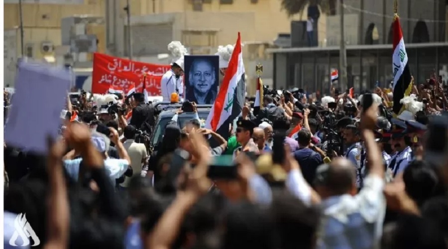 مظفر النواب: بغداد تودع شاعرها بتشييع مهيب