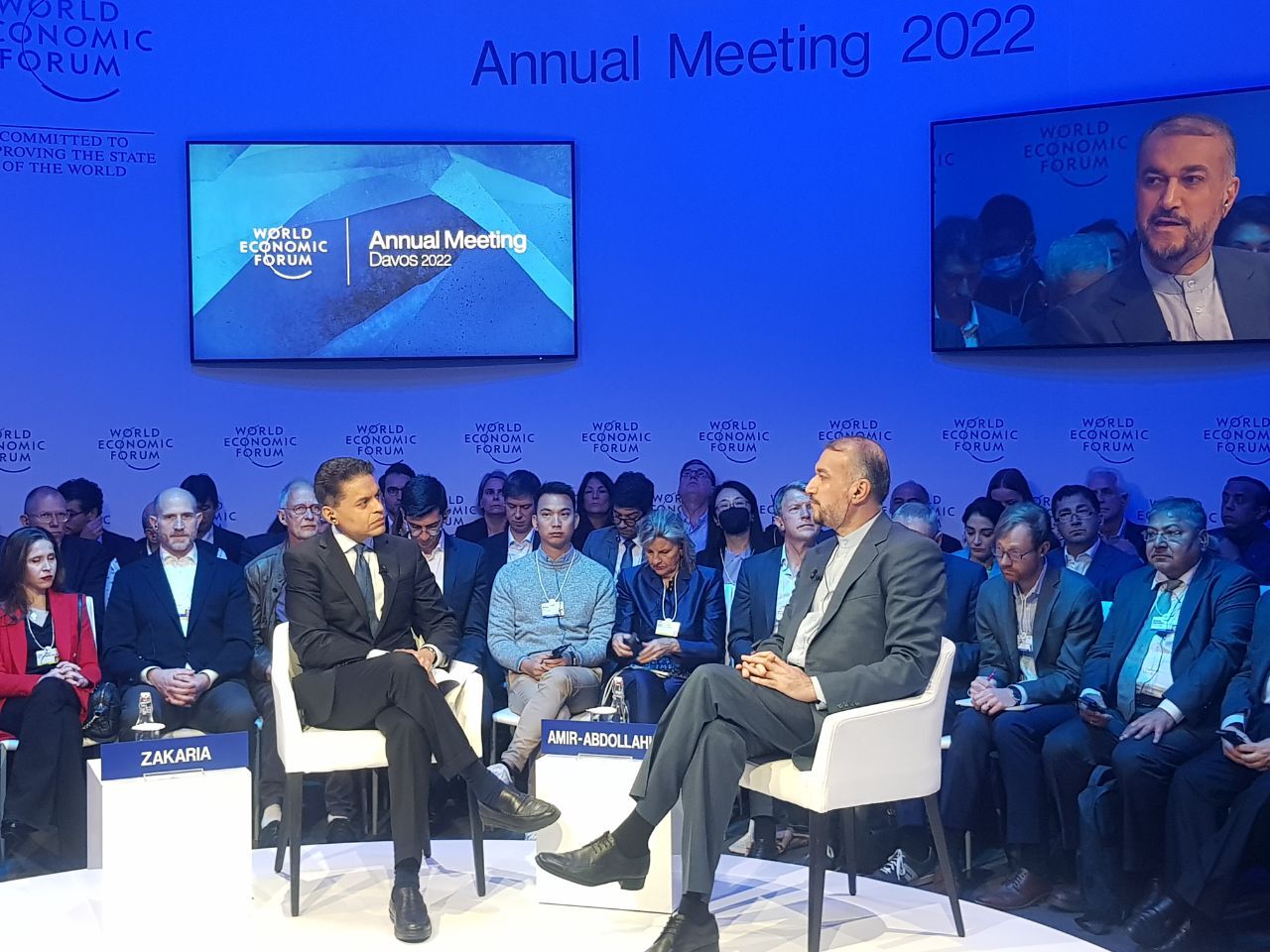 عبداللهيان بمنتدى “دافوس”: جميع الأطراف اليمنية لابد أن يكون لها دور في مستقبل البلاد