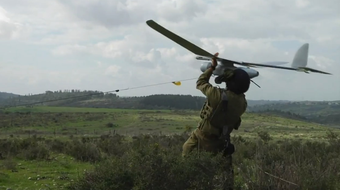 سقوط طائرة مسيرة صهيونية في لبنان