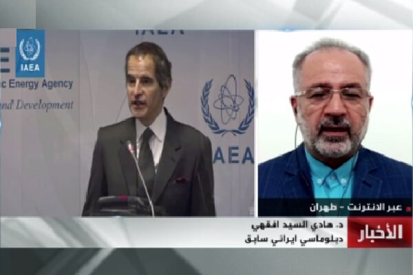 دبلوماسي إيراني : غروسي أصبح ناطقاً رسمياً بإسم الكيان الصهيوني وأمريكا