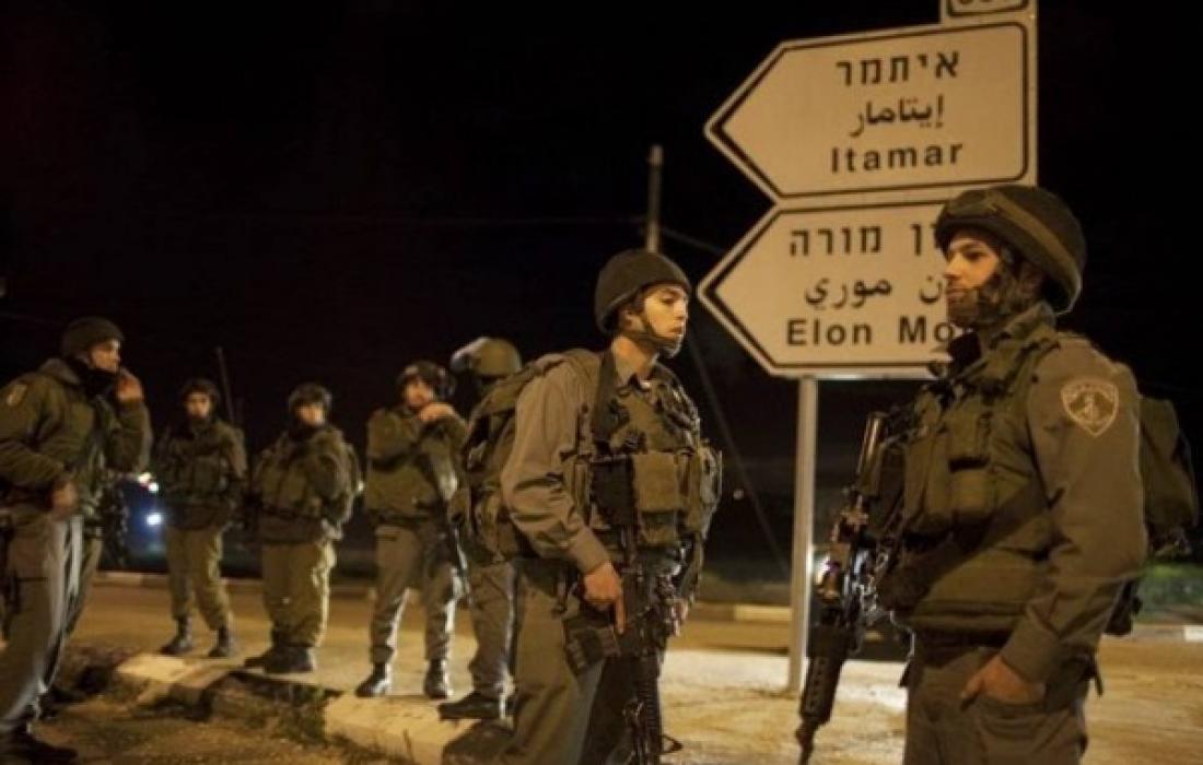 مقاومون فلسطينيون يستهدفون قوة لجيش الاحتلال قرب مستوطنة “إيتمار” جنوب نابلس