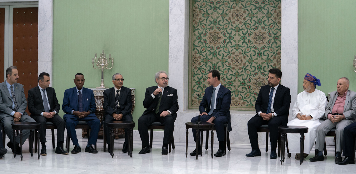 رئيس سورية : ضياع الهوية أخطر ما يمكن أن تتعرض له المنطقة العربية