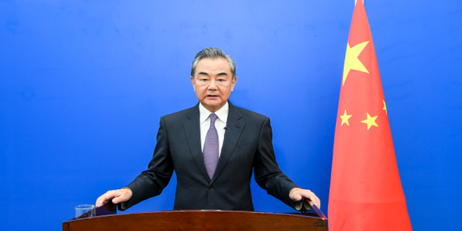 وزير خارجية الصين : الوحدة الكاملة مع تايوان حتمية تاريخية