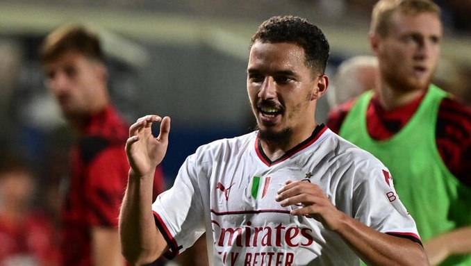 الدوري الإيطالي: الجزائري بن ناصر ينقذ ميلان من السقوط في أرض أتالانتا