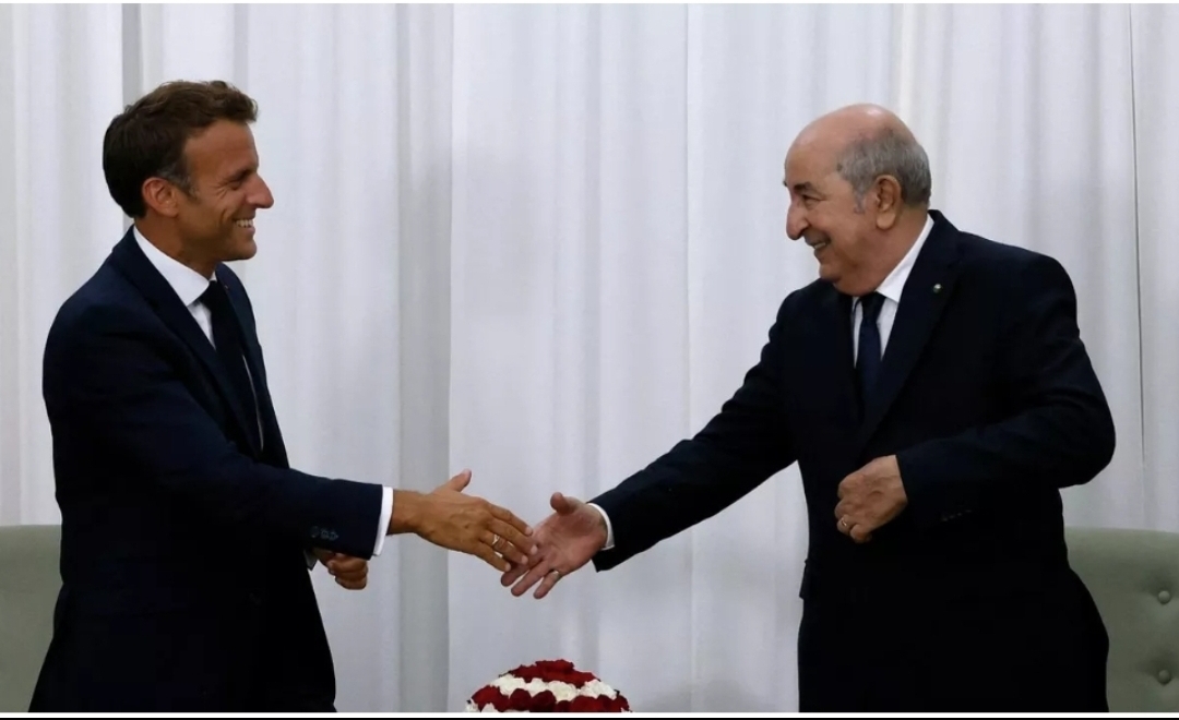 تبون و ماكرون يتفقا على إقامة شراكة كاملة في ظل احترام متبادل