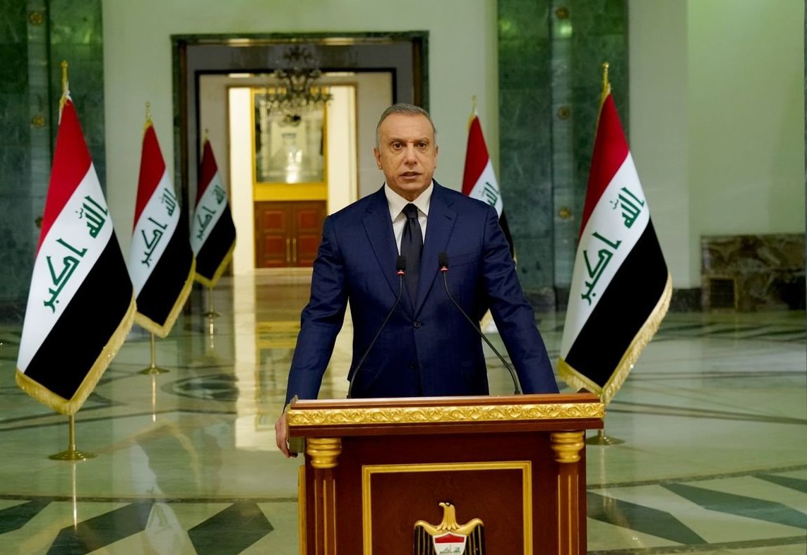 الكاظمي: لن أتخلى عن مسؤوليتي أمام شعبي وكل قطرة دم سببها الفشل السياسي